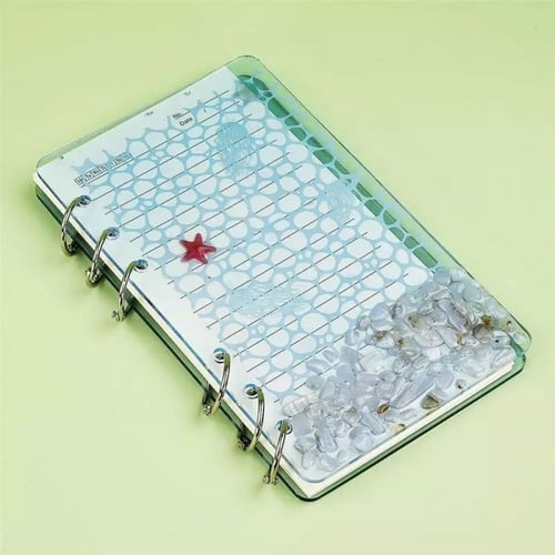 حلقات معدنية للدفاتر قطر 2.4 سم (عدد 6)