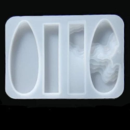 قالب ميداليات البحر على شكل مربعات شكل 3