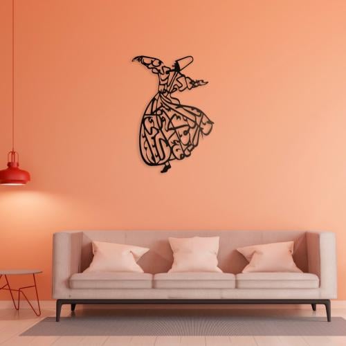 Metal wall art panel
