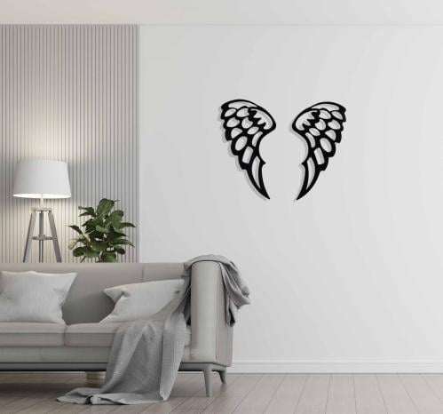 Metal wall plaque Angel