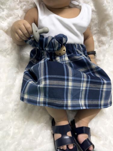 وزرة مواليد مع تعليقة لهياه