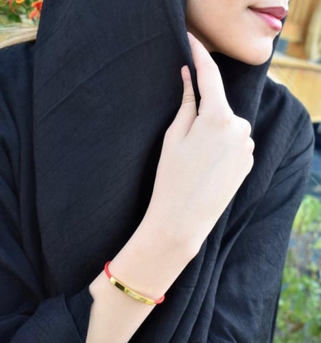 اسوارة LD النسائية اللون الأحمر