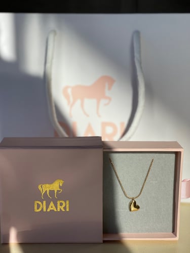 سلسال دياري القلب الذهبي