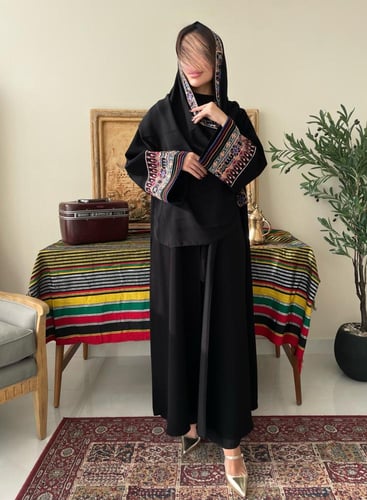 عباية القط العسيري - متجر الخياله للعبايات