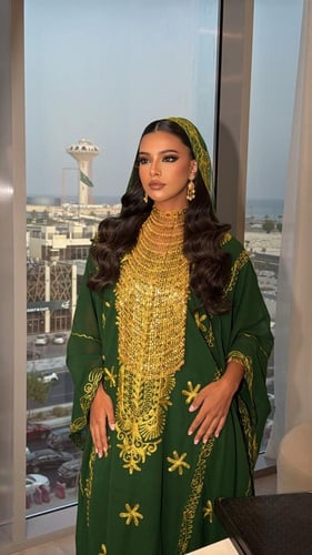 ثوب نشل الشيخه