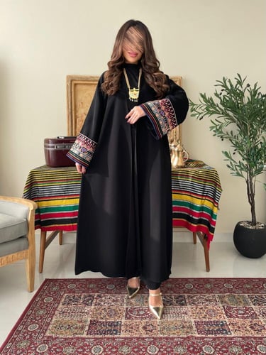 عباية القط العسيري - متجر الخياله للعبايات