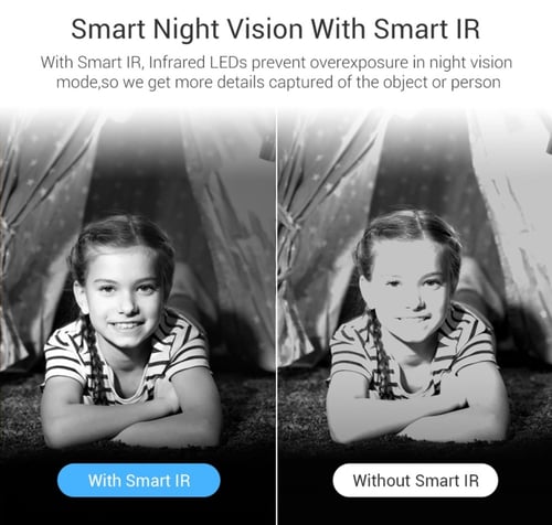 كاميرا EZVIZ C6N الذكية للمراقبة الداخلية مع Wi-Fi...