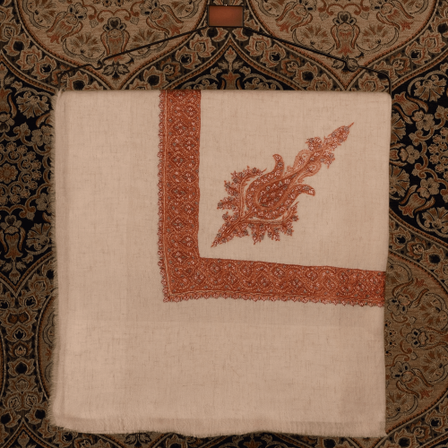 رزام | شال كشميري يدوي (One Of One)