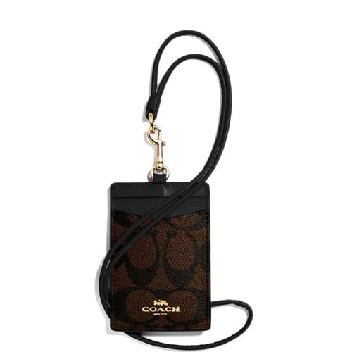 حاملة بطايق كوتش بني غامق