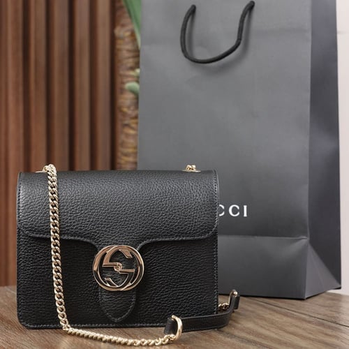 شنطه قوتشي مربع فاخره اسود