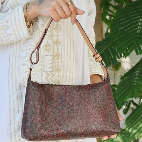 شنطة ايترو كبيرة بني