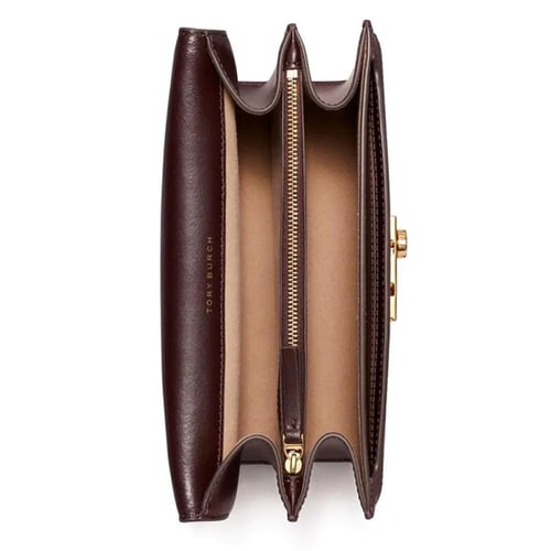 شنطة توري بورش منغرام كستنائي