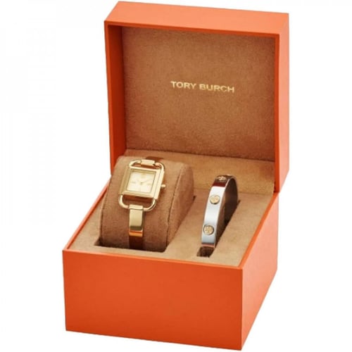 ساعة توري بورش استانلس ستيل ذهبية