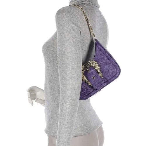 شنطة فرزاتشي جلد صناعي بنفسجية