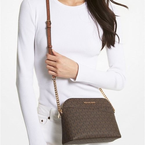 شنطة مايكل كورس كروس بودي بني