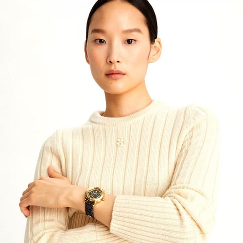 ساعة فولاذ توري بورش كحلي