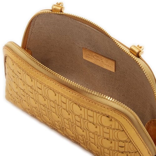 شنطة كارولينا هيريرا ماتريوشكا ذهبي