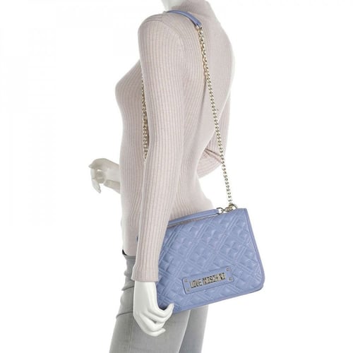 شنطة لوف موسكينو مبطنة زرقاء