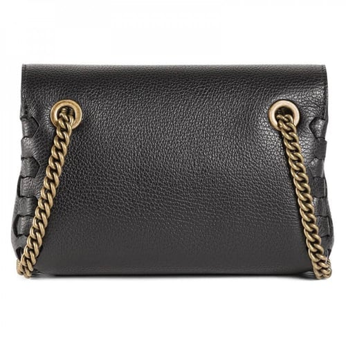 شنطة روبرتو كفالي جلد الأفعى سوداء