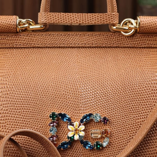 شنطة دولسي اند غابانا يد كاكي