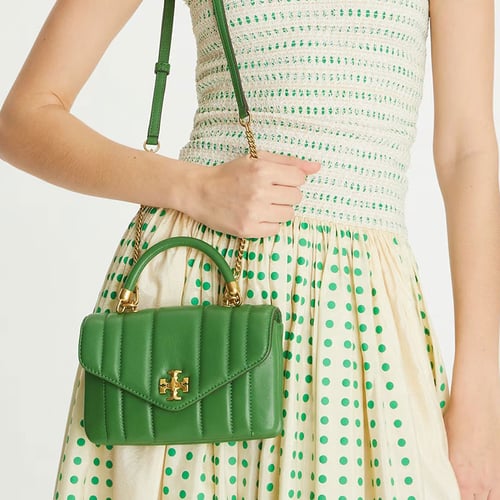 شنطة توري بورش ميني كيرا خضراء