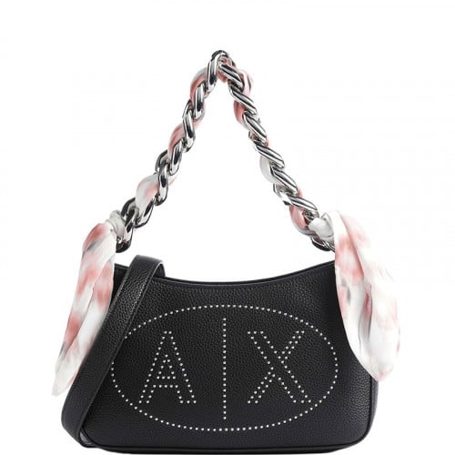 شنطة أرماني كروس بودي سوداء