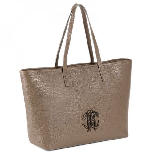 شنطة روبيرتو كفالي ثعبانيه بيج