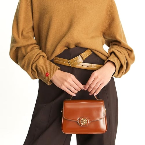 شنطة توري بورش روبنسون سبازولاتو بني