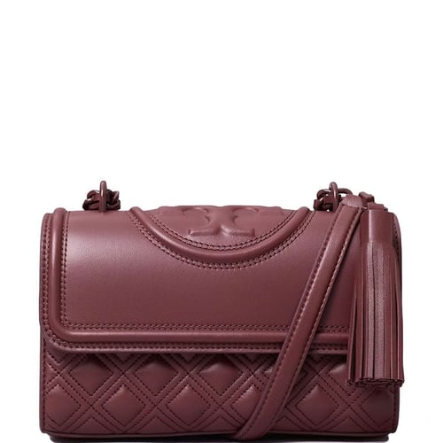 شنطة توري بورش فليمينج صغيرة عنابي