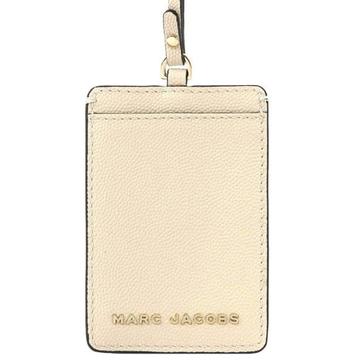 حافظة بطاقة مارك جاكوبس بيضاء