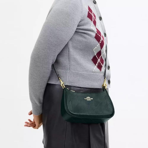 شنطة كوتش تيري أخضر