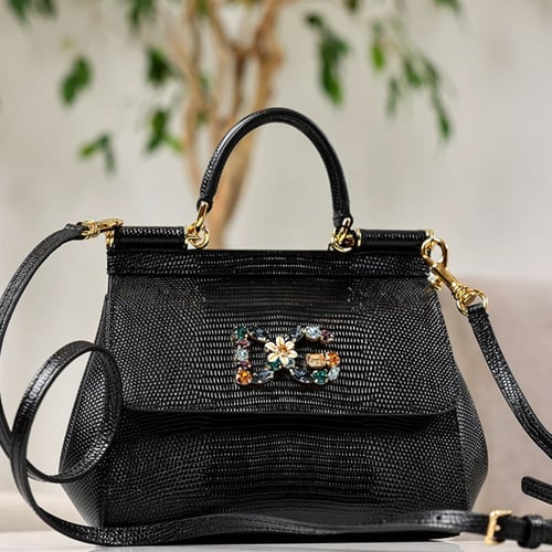 شنطة دولسي اند غابانا سوداء ميديم