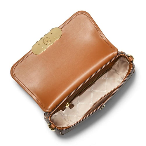 شنطة مايكل كورس باركر متوسطة الحجم بني