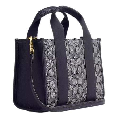 شنطة كوتش سميث توت كحلي سيلفر