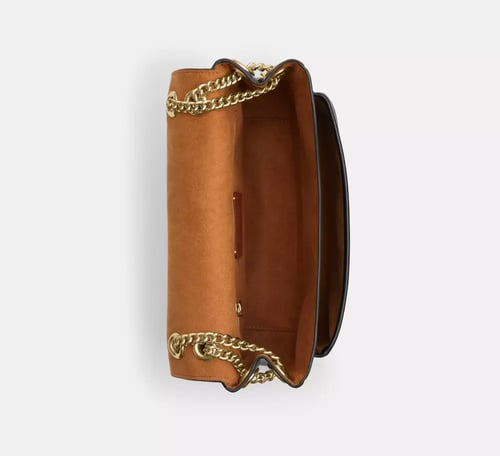 شنطة كوتش إيلودي كروسبودي أسود ذهبي