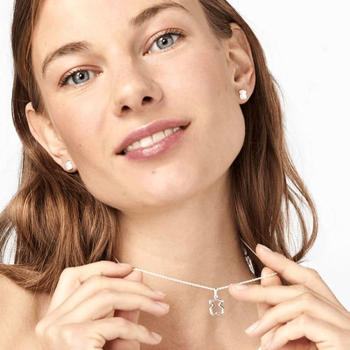 قلادة توس جالاكسي فضي