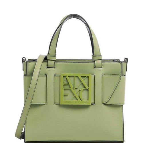 شنطة أرماني إكستشينج صناعية أخضر