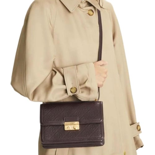 شنطة توري بورش منغرام كستنائي