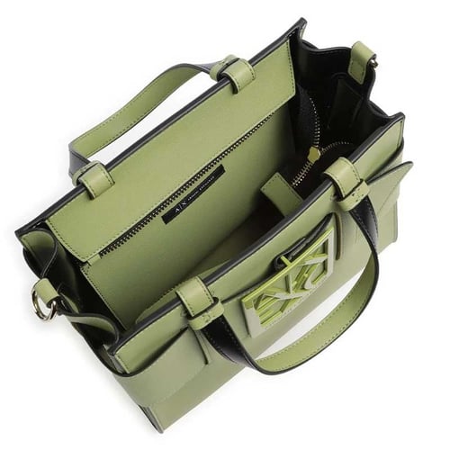 شنطة أرماني إكستشينج صناعية أخضر