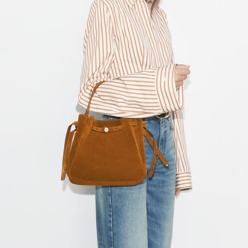 شنطة توري بورش رومي دلو كراميل