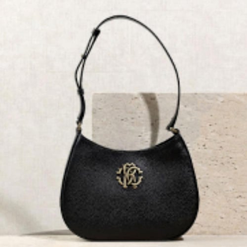 شنطه ريبورتو كفالي اسود برونزي