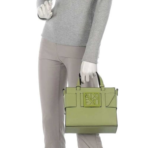 شنطة أرماني إكستشينج صناعية أخضر