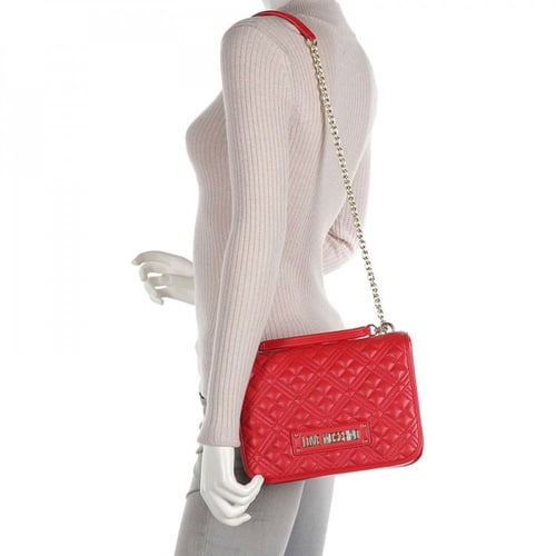 شنطة لوف موسكينو مبطنة حمراء