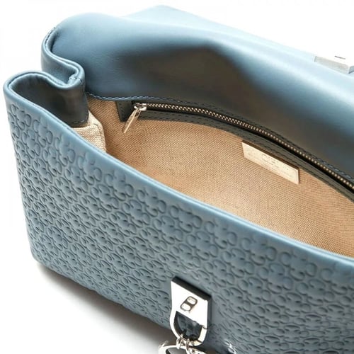 شنطة كارولينا هيريرا كاميلوت زرقاء