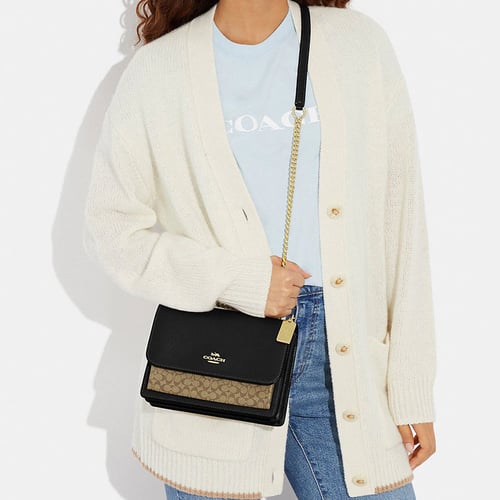 شنطة كوتش كلير سوداء