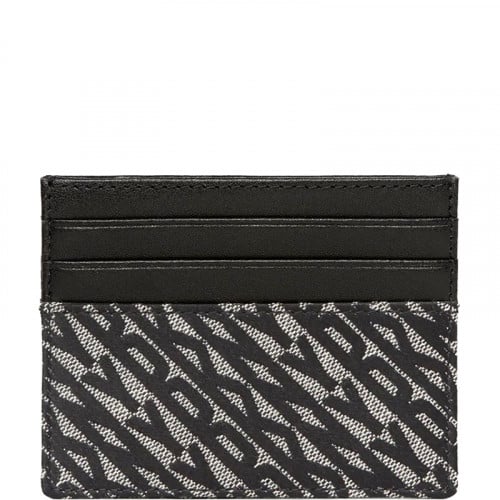 محفظة بالشعار دكني سوداء