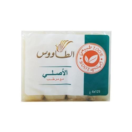 الطاووس صابونة لترطيب وتنعيم البشرة - 4×125جرام