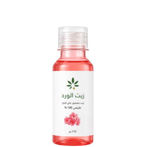 عشبة وزيت زيت الورد الاحمر المغربي الطبيعي للعناية...