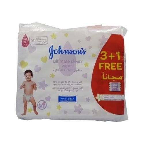 جونسون مناديل المثالية معطر بالياسمين - 4*48منديل