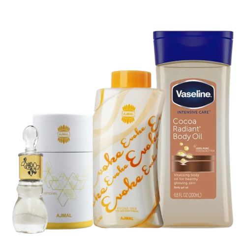 اجمل مجموعة تعطير وترطيب الجسم - 3 منتجات